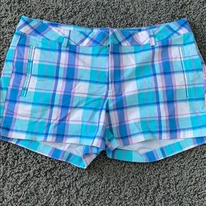 a.n.a Plaid Twill Shorts